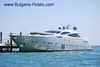 The yacht of Bond laid aboard in Varna